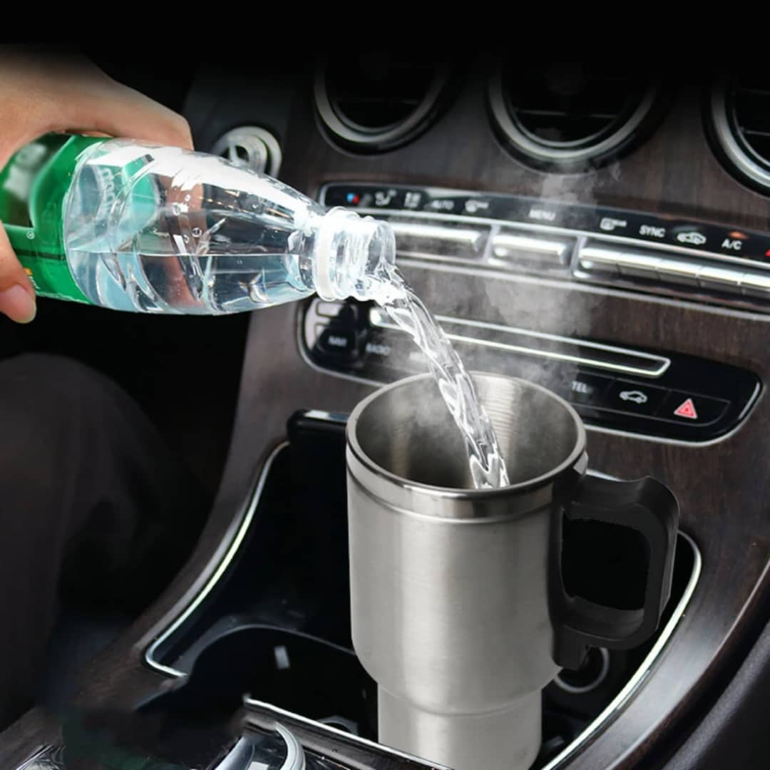 Tasse Chauffante pour Voiture – Dites Adieu aux Boissons Froides ! 🚗