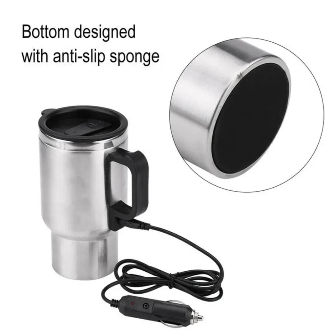Tasse Chauffante pour Voiture – Dites Adieu aux Boissons Froides ! 🚗