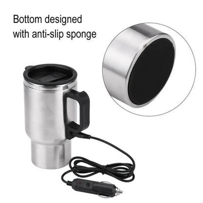 Tasse Chauffante pour Voiture – Dites Adieu aux Boissons Froides ! 🚗