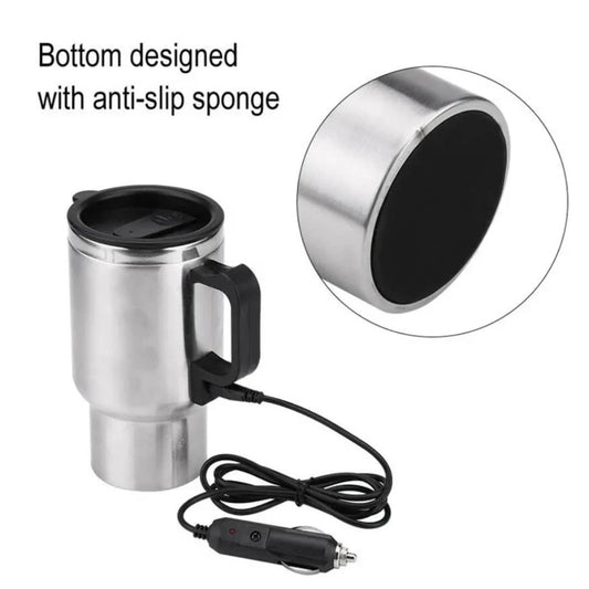 Tasse Chauffante pour Voiture – Dites Adieu aux Boissons Froides ! 🚗