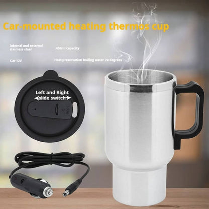Tasse Chauffante pour Voiture – Dites Adieu aux Boissons Froides ! 🚗