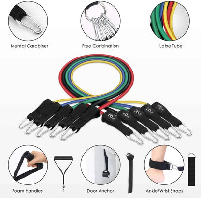 Kit Élastiques de Musculation – Entraînez-vous Partout, Sans Limite